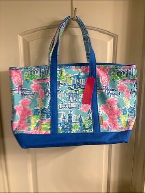 Lilly Pulitzer Mercato Tote Bag Washington DC